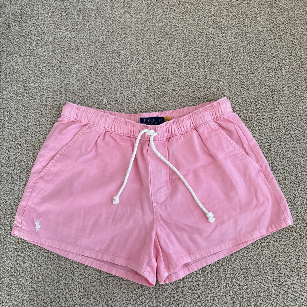 Ralph Lauren Pink Athletic Shorts Lightweight Comfort
